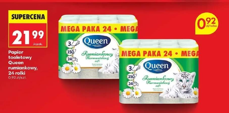 Papier toaletowy rumiankowy