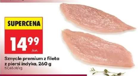 Sznycle premium z fileta z piersi indyka