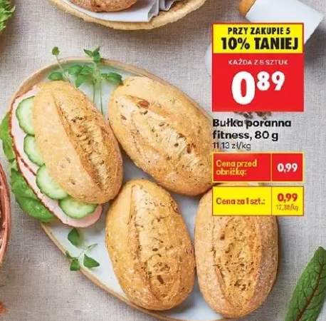 Bułka poranna fitness