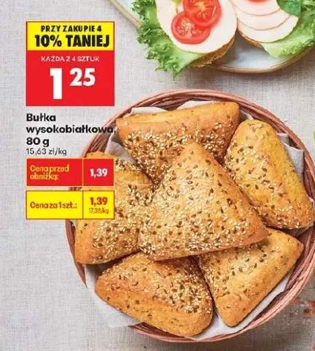 Bułka wysokobiałkowa