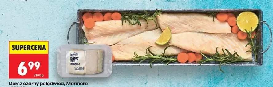 Dorsz czarny polędwica