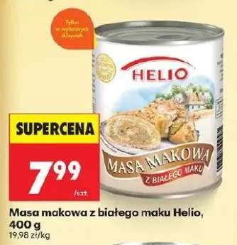 Masa makowa z białego maku