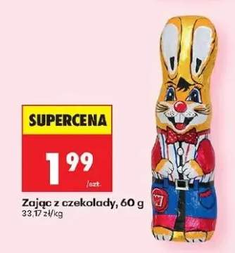 Zając z czekolady