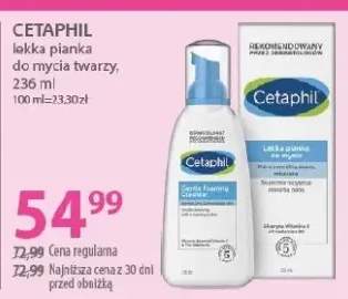 Lekka pianka do mycia twarzy