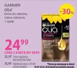 Farba do włosów Olia, różne odcienie