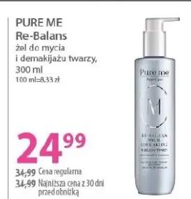 Re-Balans żel do mycia i demakijażu twarzy