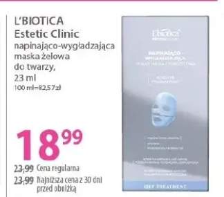 Maska Estetic Clinic napinająco-wygładzająca żelowa do twarzy