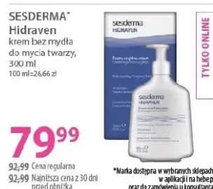 Krem Hidraven bez mydła do mycia twarzy