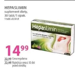 Suplement diety Hepaslimin