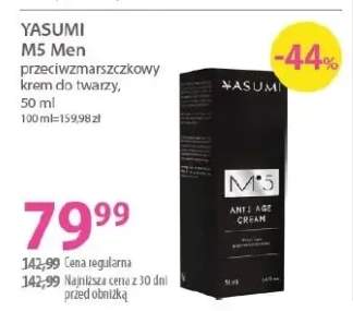 Przeciwzmarszczkowy krem do twarzy M5 Men