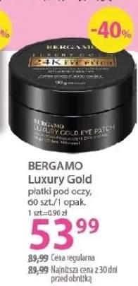 Płatki pod oczy Luxury Gold, 60 szt./1 opak.