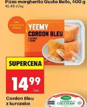 Cordon Bleu z kurczaka