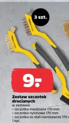 Zestaw szczotek drucianek