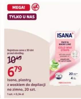 Plastry z woskiem do depilacji na zimno