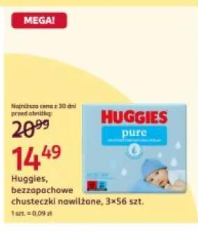 Chusteczki nawilżane bezzapachowe