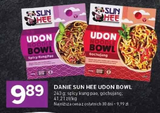 Danie udon bowl spicy kung pao, gochujang