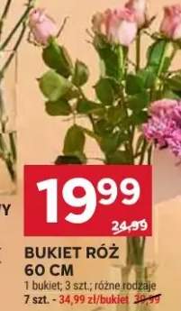 Bukiet róż 60 cm