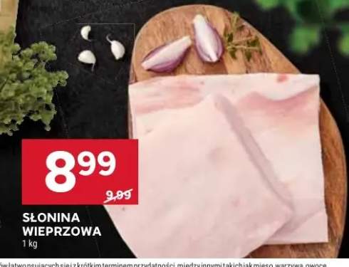 Słonina wieprzowa