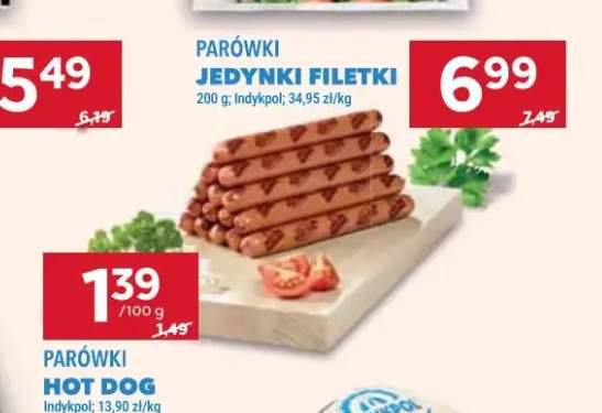 Parówki Hot Dog