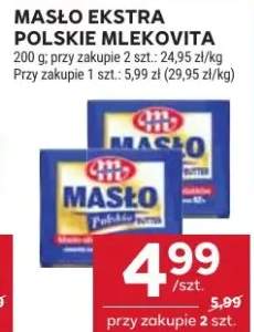 Masło ekstra polskie Mlekovita