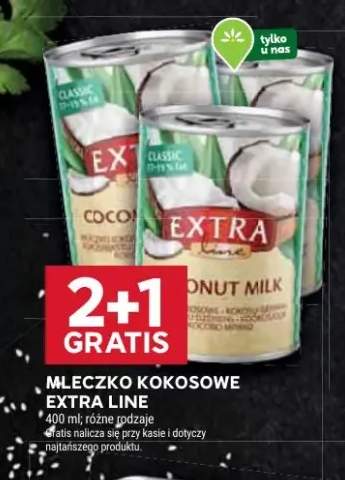 Mleczko kokosowe różne rodzaje