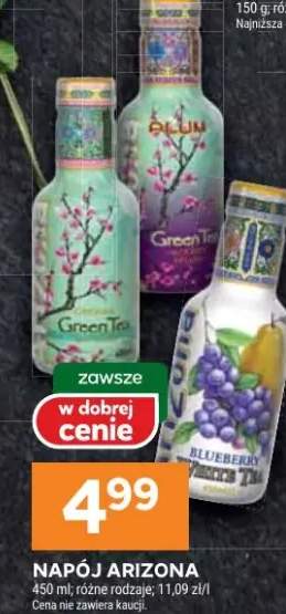Napój Arizona różne rodzaje