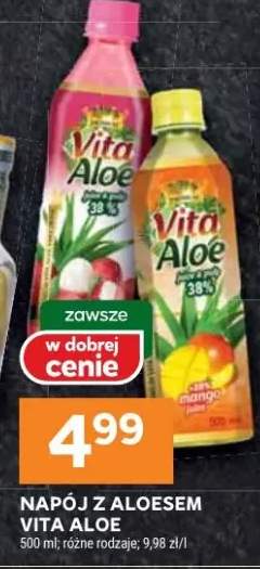 Napój z aloesem Vita Aloe różne rodzaje