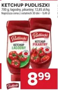 Ketchup łagodny, pikantny