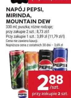 Napój Pepsi, Mirinda, Mountain Dew