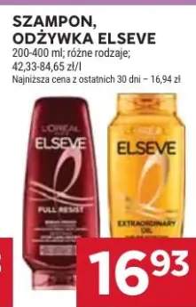 Szampon, odżywka Elseve