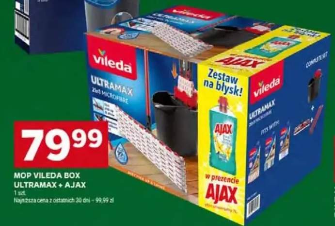 Mop Vileda Box Ultramax + Ajax