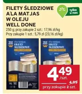 Filety śledziowe Ala Matjas w oleju