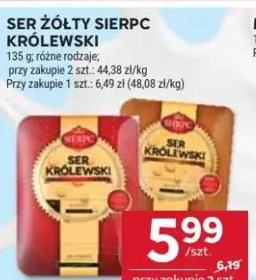 Ser żółty sierpc królewski
