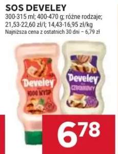 Sos develey różne rodzaje