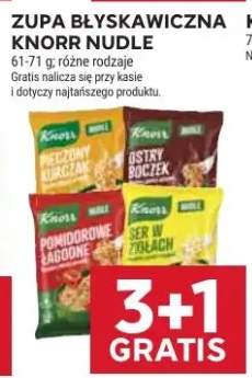 Zupa błyskawiczna nudle różne rodzaje