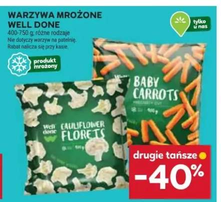 Warzywa mrożone baby carrots