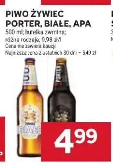 Piwo Żywiec Porter, Białe, APA