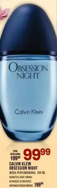 Woda perfumowana obsession night