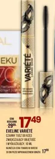 Tusz do rzęs czarny zwiększający objętość i wydłużający variété