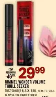 Tusz do rzęs black wonder volume thrill seeker