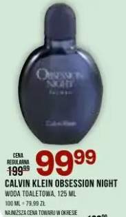 Woda toaletowa obsession night, 125ml