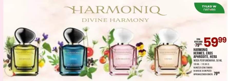 Perfumy hermes, eros, aphrodite, hera woda perfumowana