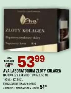 Złoty kolagen naprawczy krem do twarzy