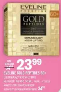Gold peptides 60+ ujędrniający krem-lifting na dzień i noc