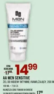 Żel do higieny intymnej nawilżający Men Sensitive