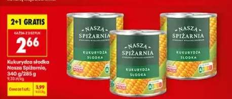 Kukurydza słodka Nasza Spiżarnia