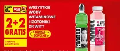 Woda witaminowa i izotoniki Dr Witt