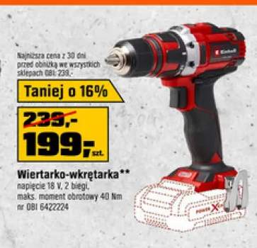 wiertarko-wkrętarka udarowa