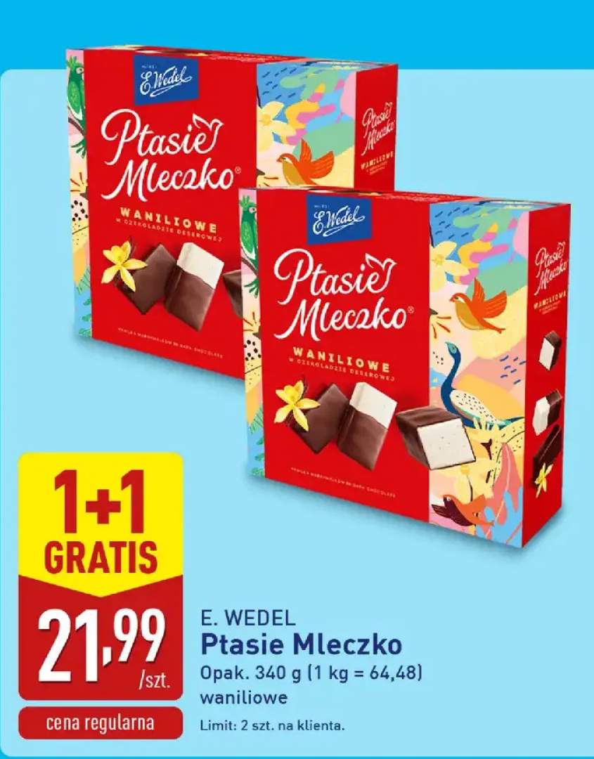 Ptasie Mleczko waniliowe
