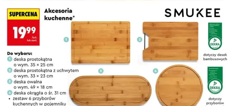 Deska okrągła ø śr. 31 cm